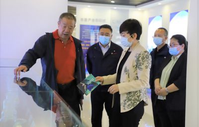 市委常委、宣傳部部長韋青到寶泰隆走訪調(diào)研