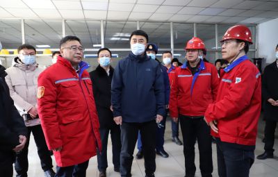 市委副書記、市長李兵蒞臨寶泰隆開展“兩會”前安全生產(chǎn)檢查